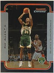 Ray Allen #53 Basketball Cards 2003 Bowman Chrome Prices