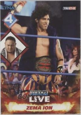 Zema Ion #56 Wrestling Cards 2013 TriStar TNA Impact Live