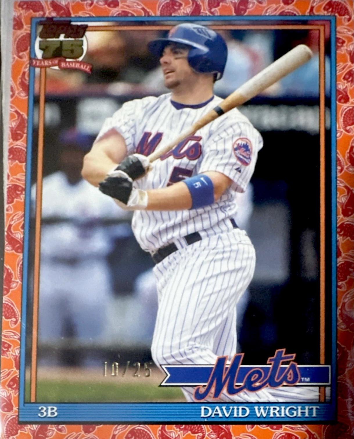 David Wright [Orange] #T91-66