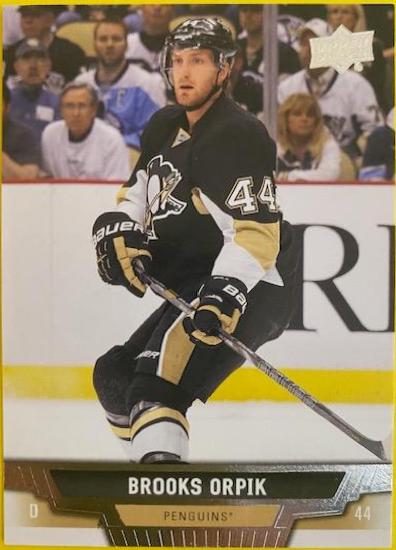 Brooks Orpik #74 Hockey Cards 2013 Upper Deck