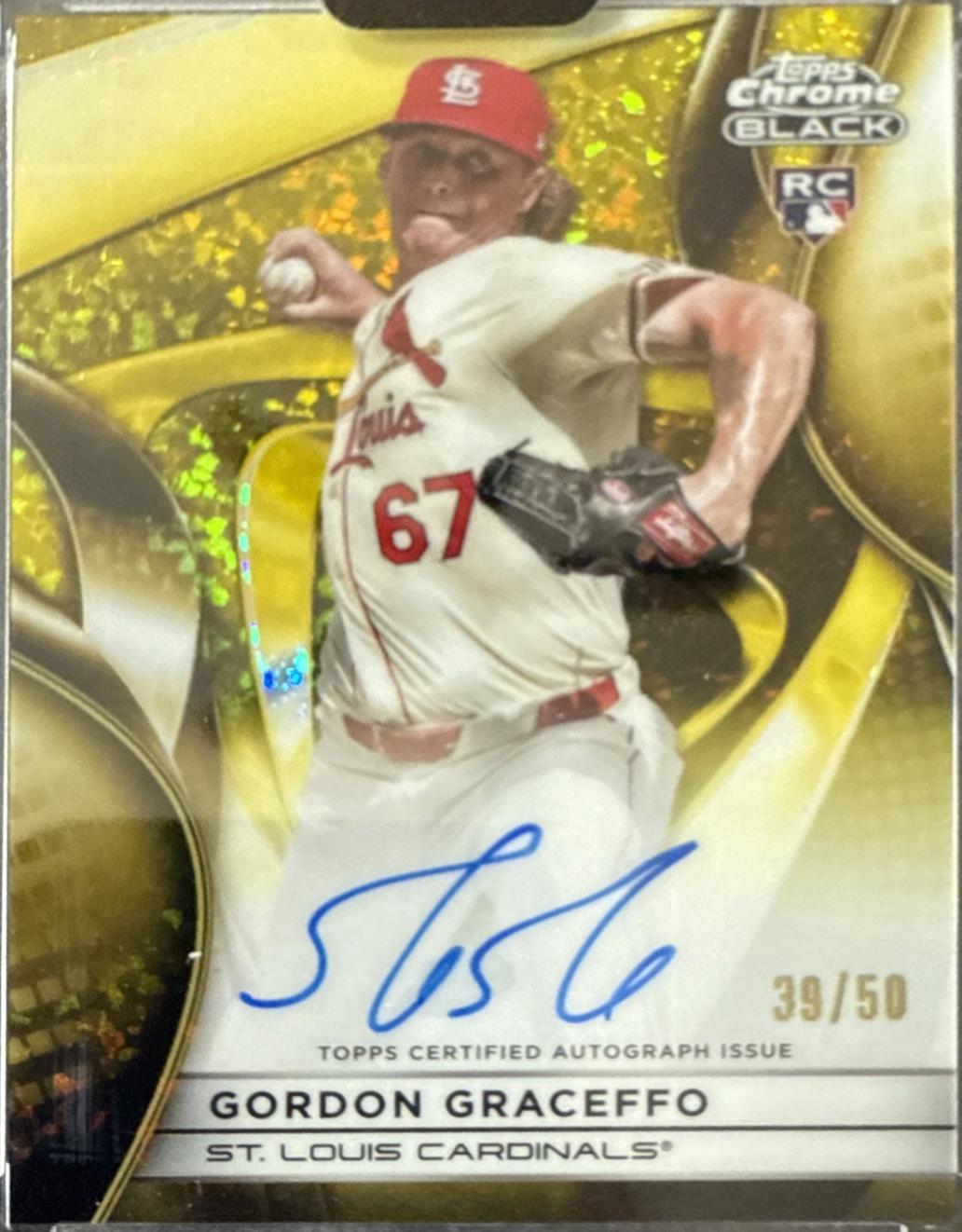 Gordon Graceffo [Gold Refractor] #CBA-GG