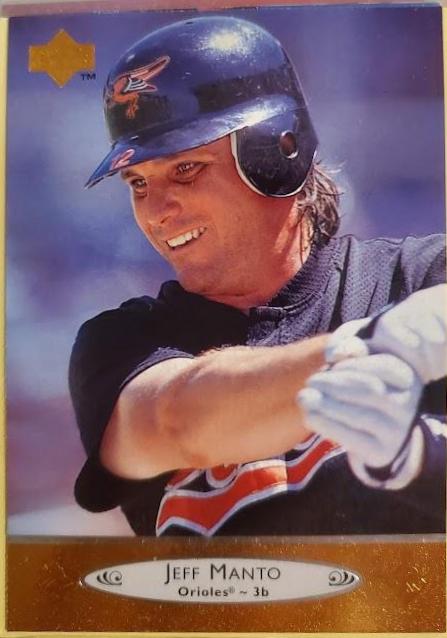 Jeff Manto #17 Baseball Cards 1996 Upper Deck