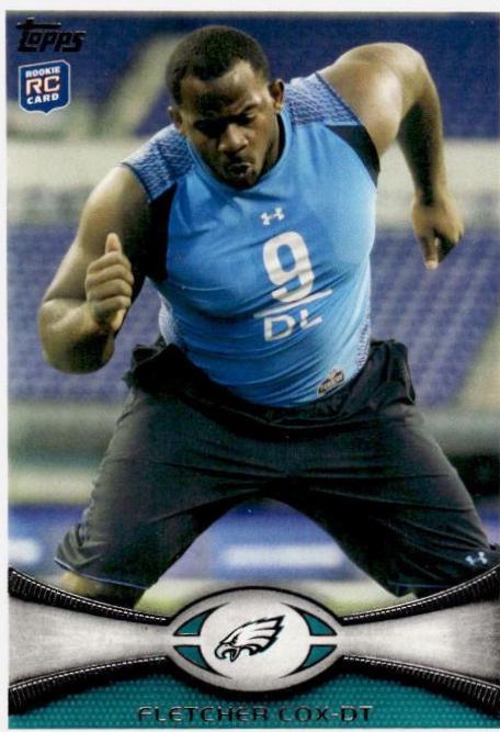 Fletcher Cox #79 Football Cards 2012 Topps