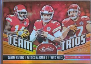Patrick Mahomes II, Sammy Watkins, Travis Kelce