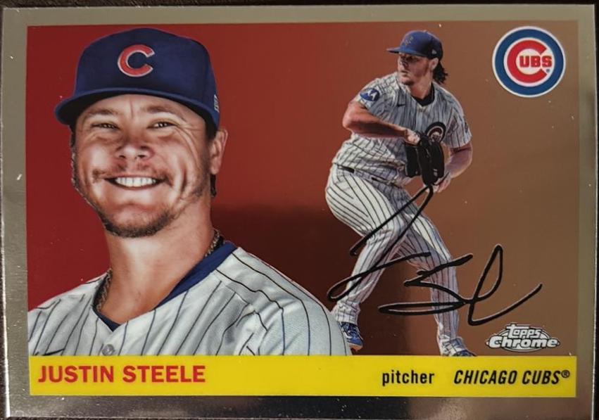 Justin Steele #151 2025 Topps Chrome Platinum Baseball