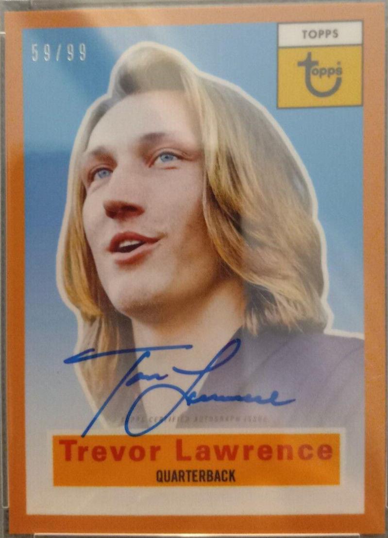 Trevor Lawrence [Autograph Orange] #2A