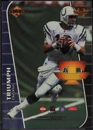 Checklist #T100 Football Cards 1999 Collector's Edge Triumph