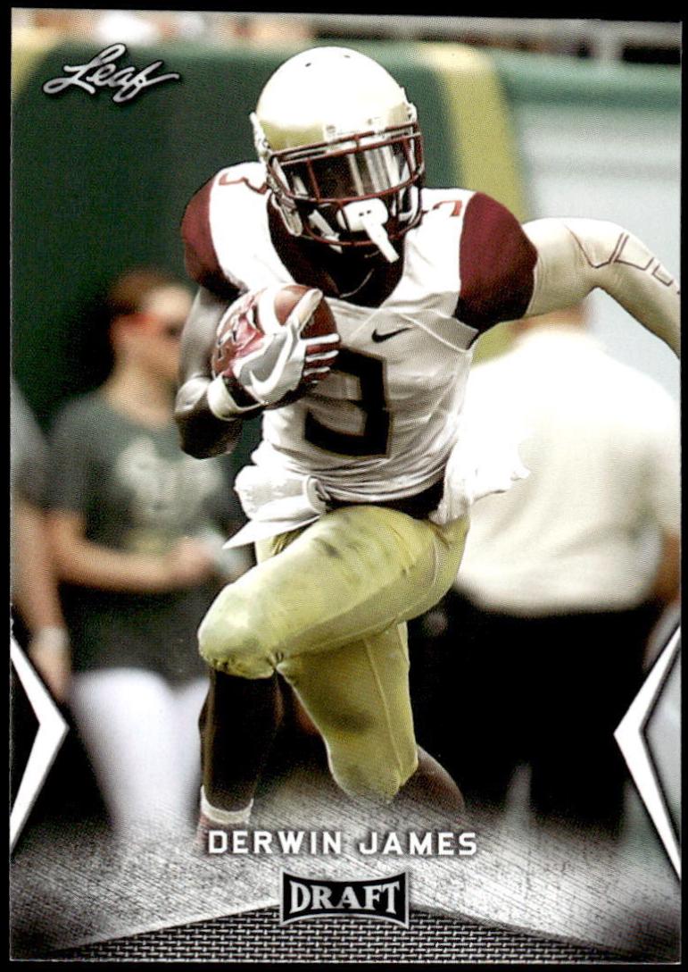 Derwin James #21 Football Cards 2018 Leaf Draft