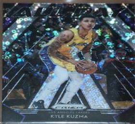 Kyle Kuzma Fast Break Prizm #8 Basketball Cards 2018 Panini Prizm All Day