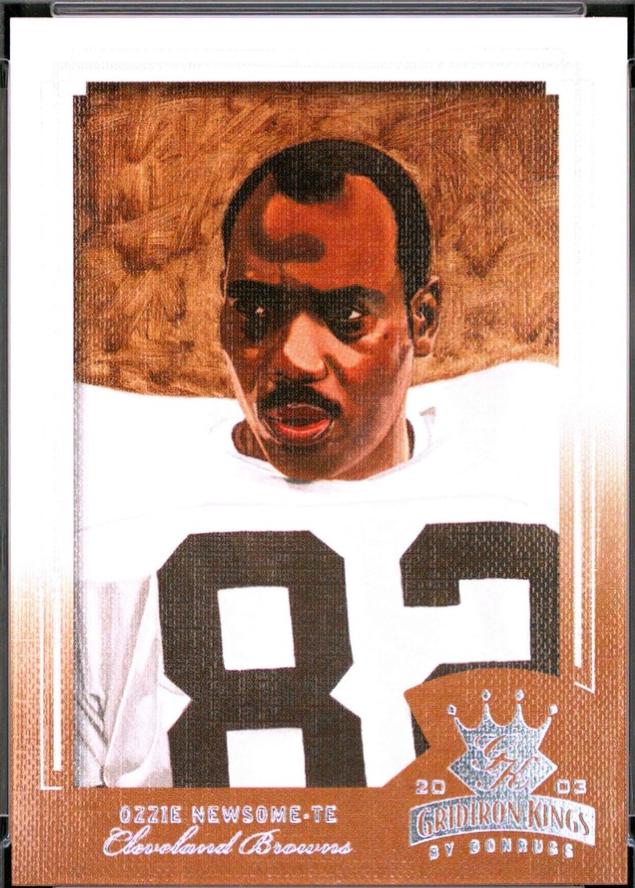 Ozzie Newsome #172 2003 Panini Donruss Gridiron Kings Football
