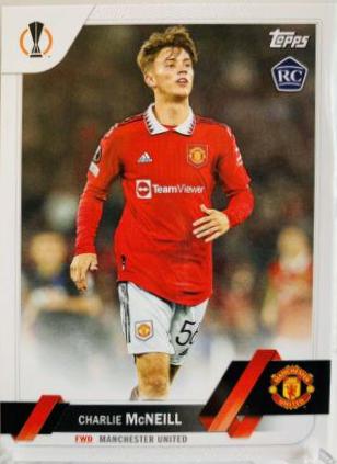 Charlie McNeill #85 Soccer Cards 2022 Topps UEFA Club Competitions