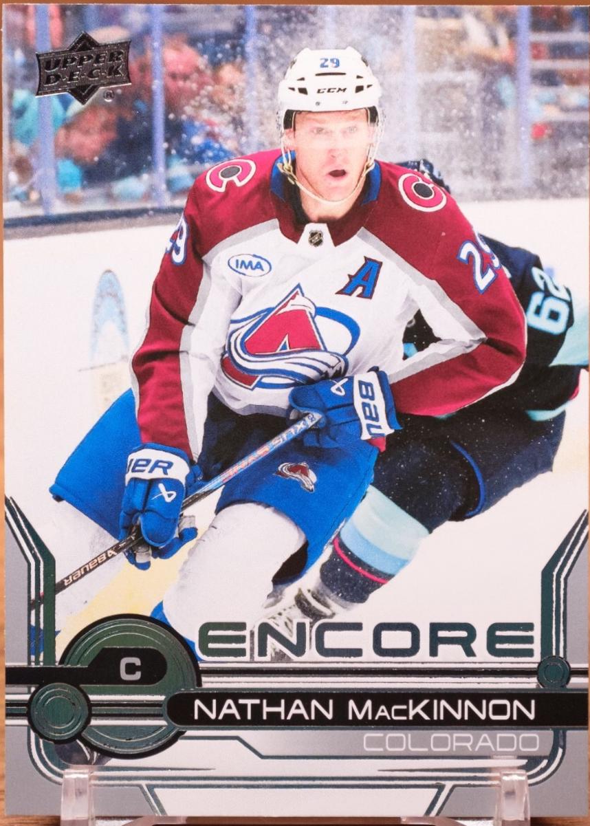 Nathan MacKinnon #E-3 Hockey Cards 2024 Upper Deck Encore