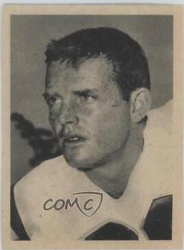 Dick Harris Football Cards 1961 Fleer Wallet Pictures