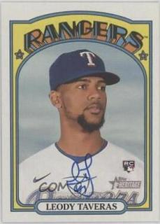Leody Taveras Real One Autographs