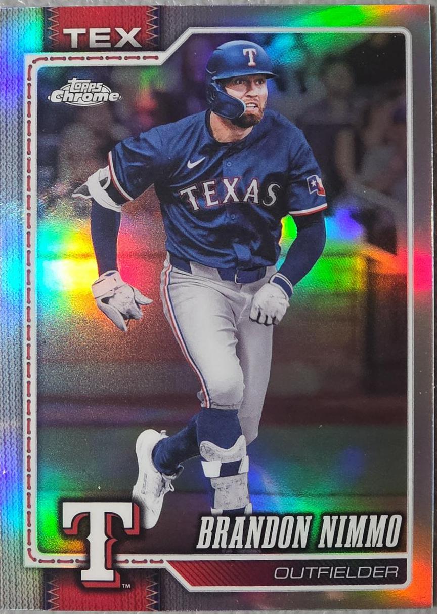 Brandon Nimmo [Refractor] (2026 Topps Chrome)
