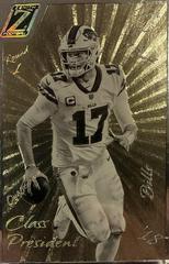 Josh Allen #CP-2018 Prices | 2022 Panini Zenith Class President