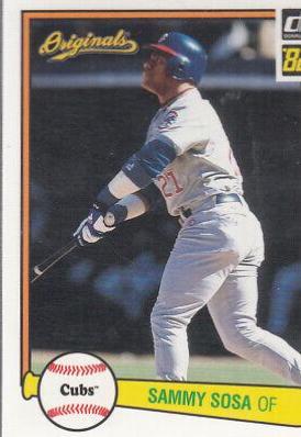 Sammy Sosa #74 Baseball Cards 2002 Donruss Originals
