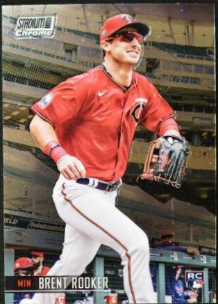 Brent Rooker #322 2021 Stadium Club Chrome Baseball