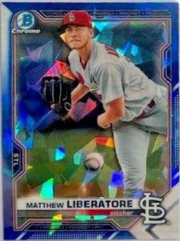 Matthew Liberatore #BCP-29 2021 Bowman Sapphire Baseball