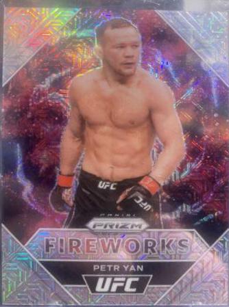 Petr Yan #3 Ufc Cards 2021 Panini Prizm UFC Fireworks