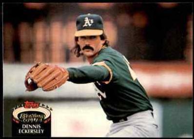 Dennis Eckersley #190 Baseball Cards 1992 Stadium Club