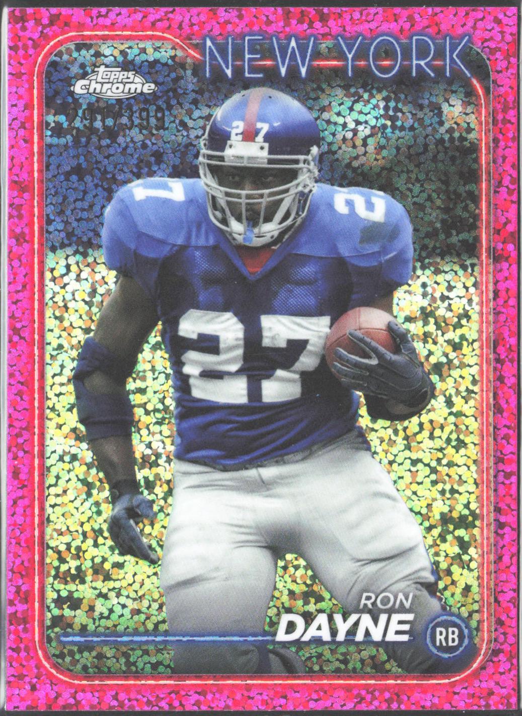 Ron Dayne [Magenta Speckle Refractor] #143