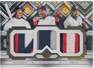 Kirby Puckett / Dave Winfield / David Ortiz