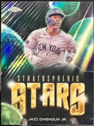 Jazz Chisholm Jr. [Black Refractor] #SSC-35