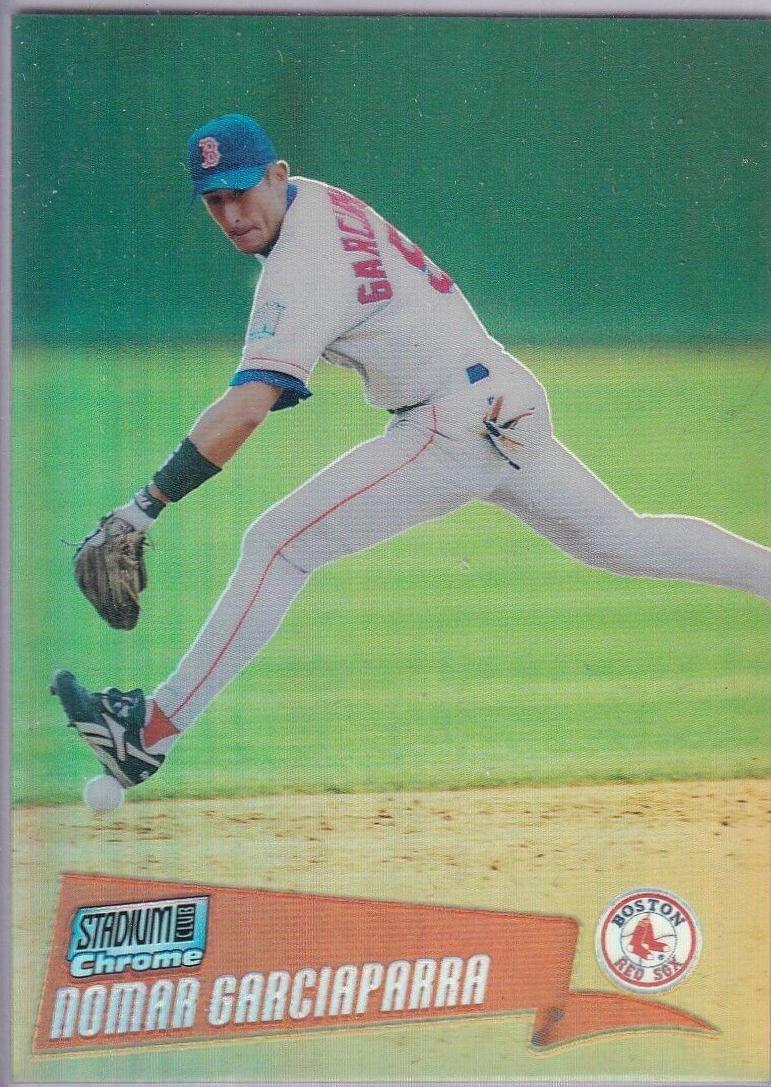 Nomar Garciaparra #SCC1 Baseball Cards 2000 Stadium Club Chrome Preview