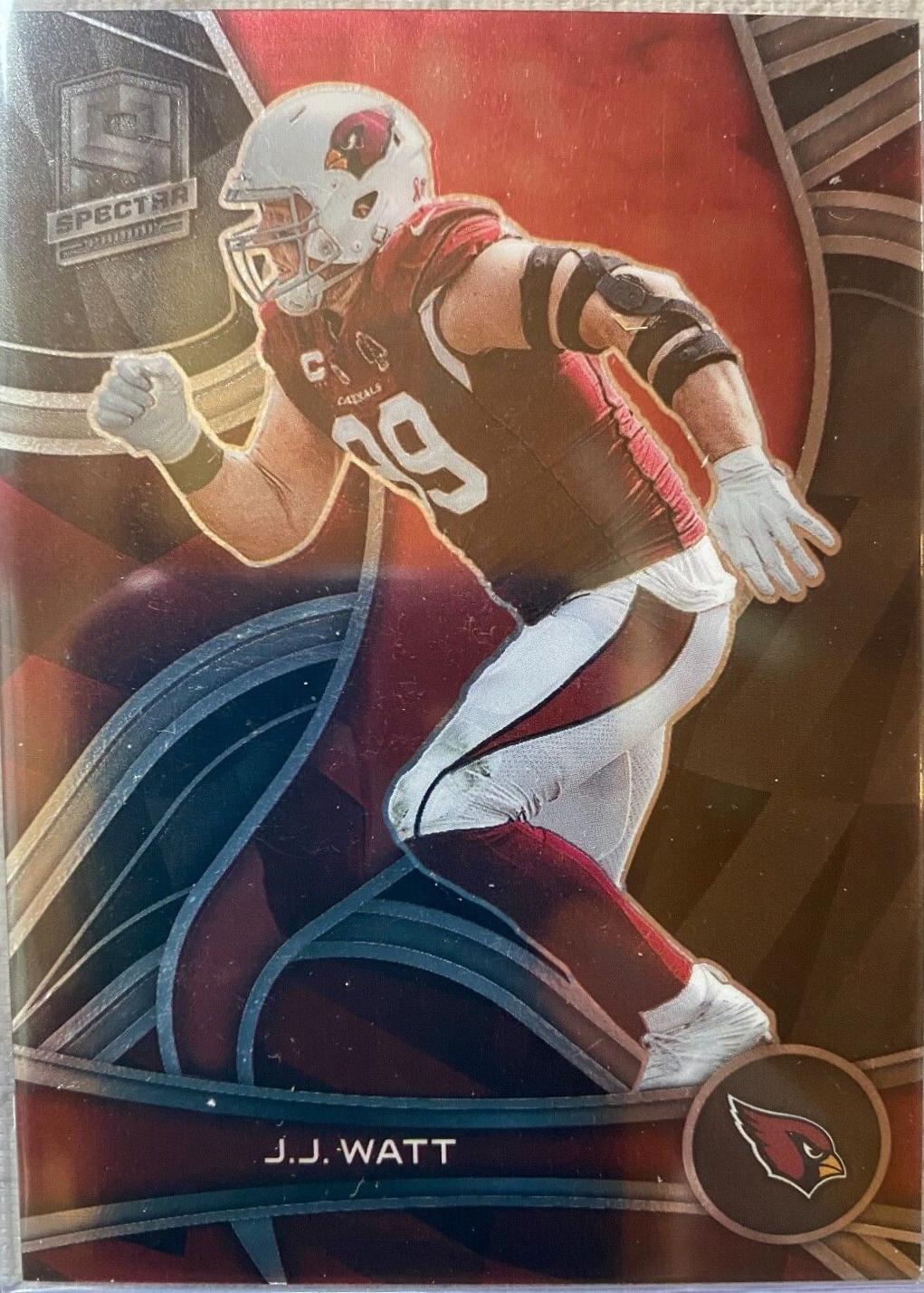 J. J. Watt #3 Football Cards 2022 Panini Spectra