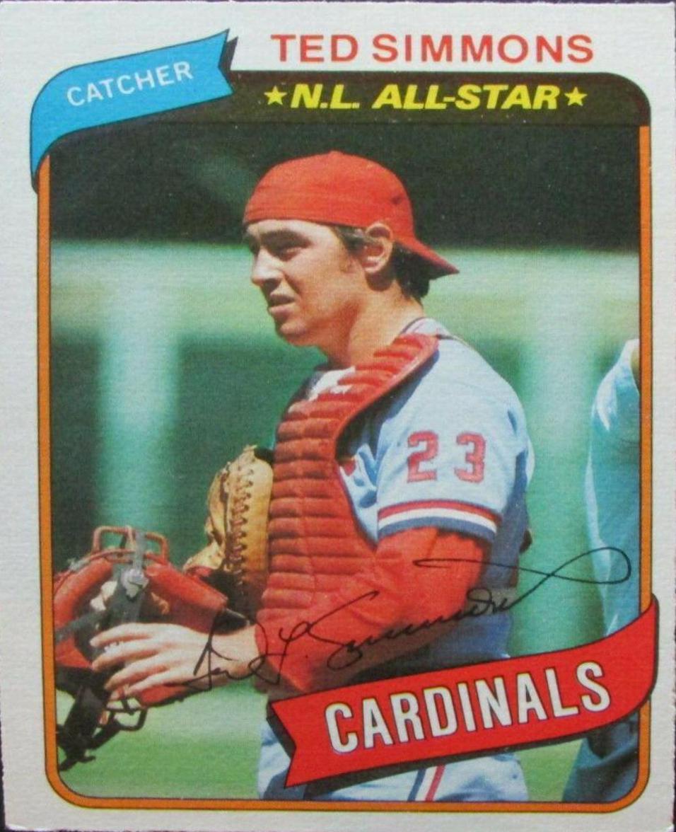 Ted Simmons #47 Baseball Cards 1980 O Pee Chee