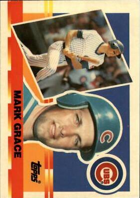Mark Grace #19 Baseball Cards 1990 Topps Big Baseball