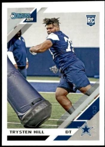 Trysten Hill #277 Football Cards 2019 Donruss
