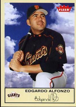Edgardo Alfonzo #37 Baseball Cards 2005 Fleer Tradition