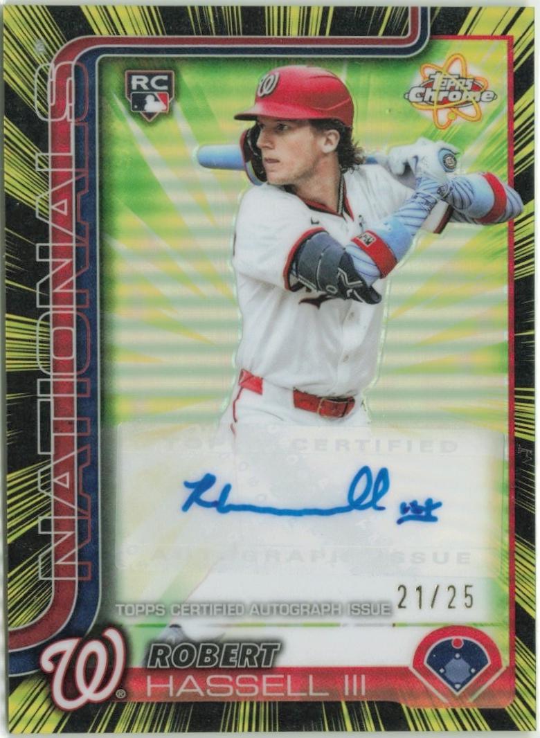 Robert Hassell III #RRA-RH Prices | 2025 Topps Chrome Update