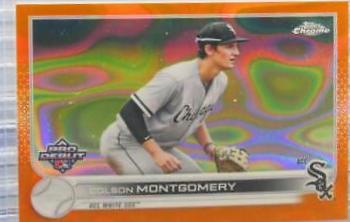 Colson Montgomery [Orange Lava Refractor] #PDC-185