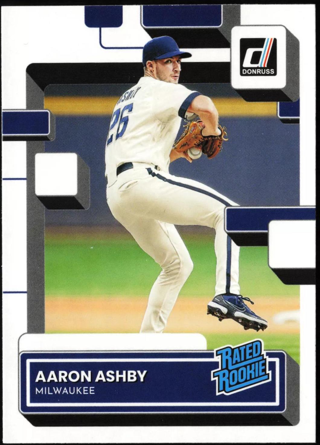 Aaron Ashby #36 Baseball Cards 2022 Panini Donruss