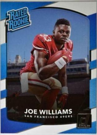 Joe Williams #308 Football Cards 2017 Panini Donruss