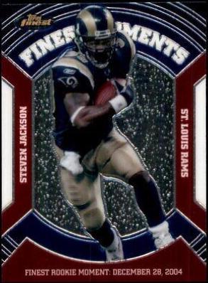 Steven Jackson #VFM-SJ 2007 Topps Finest Moments Football