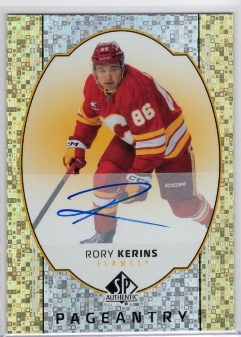 Rory Kerins #P-82 2025 Sp Authentic Pageantry Autograph Hockey