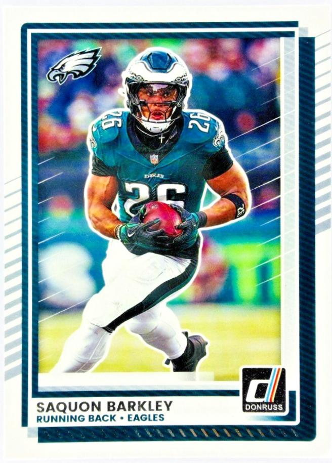 2025 Panini Donruss Saquon Barkley #20 card