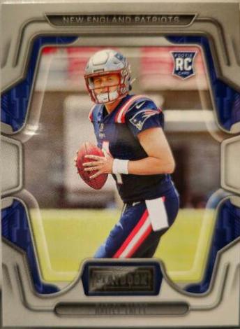 Bailey Zappe #129 Football Cards 2022 Panini Playbook