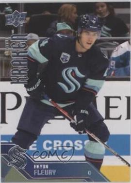 Haydn Fleury #5 Hockey Cards 2021 Upper Deck Seattle Kraken