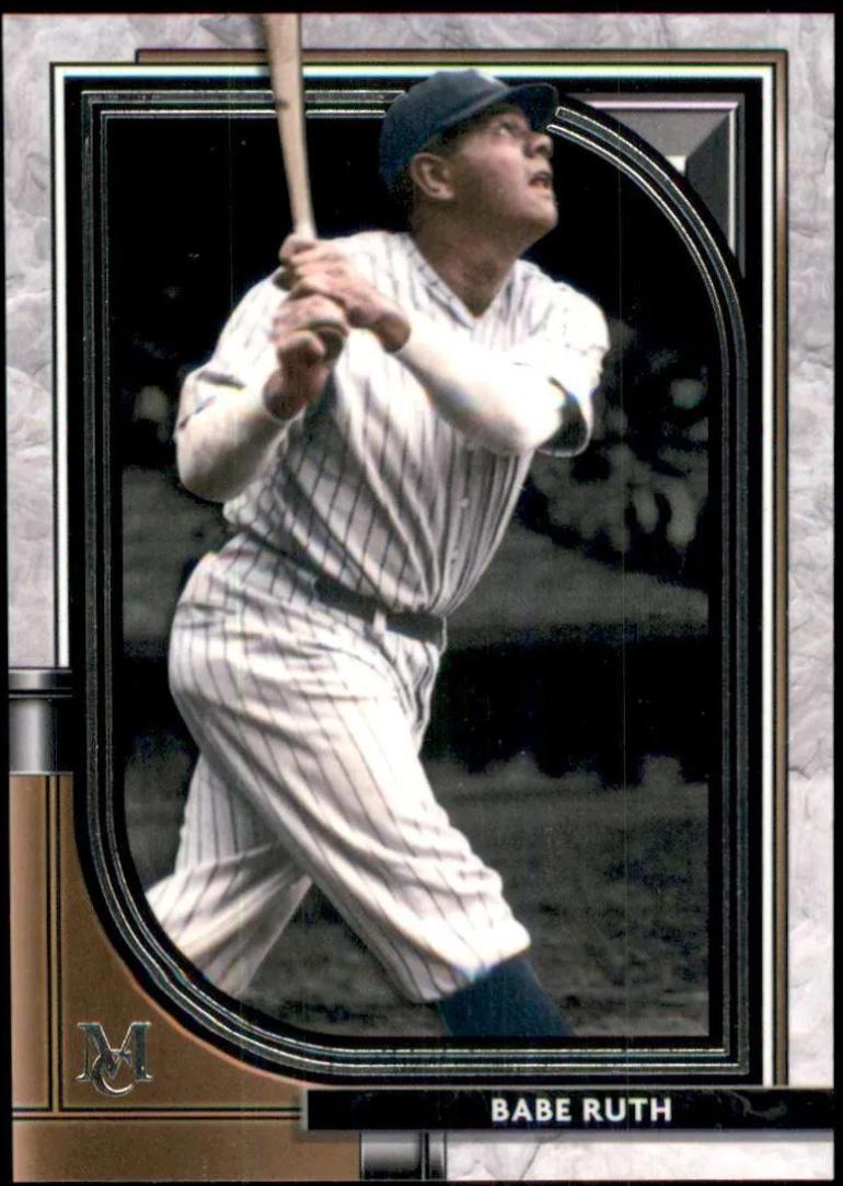Babe Ruth #21 Baseball Cards 2021 Topps Museum Collection