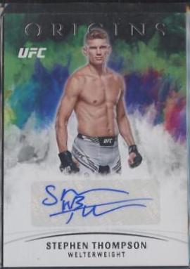 Stephen Thompson #OA-STH Ufc Cards 2022 Panini Chronicles UFC Origins Autographs