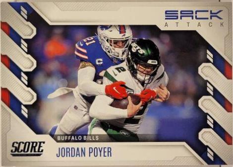 Jordan Poyer [Purple] #SA-JP