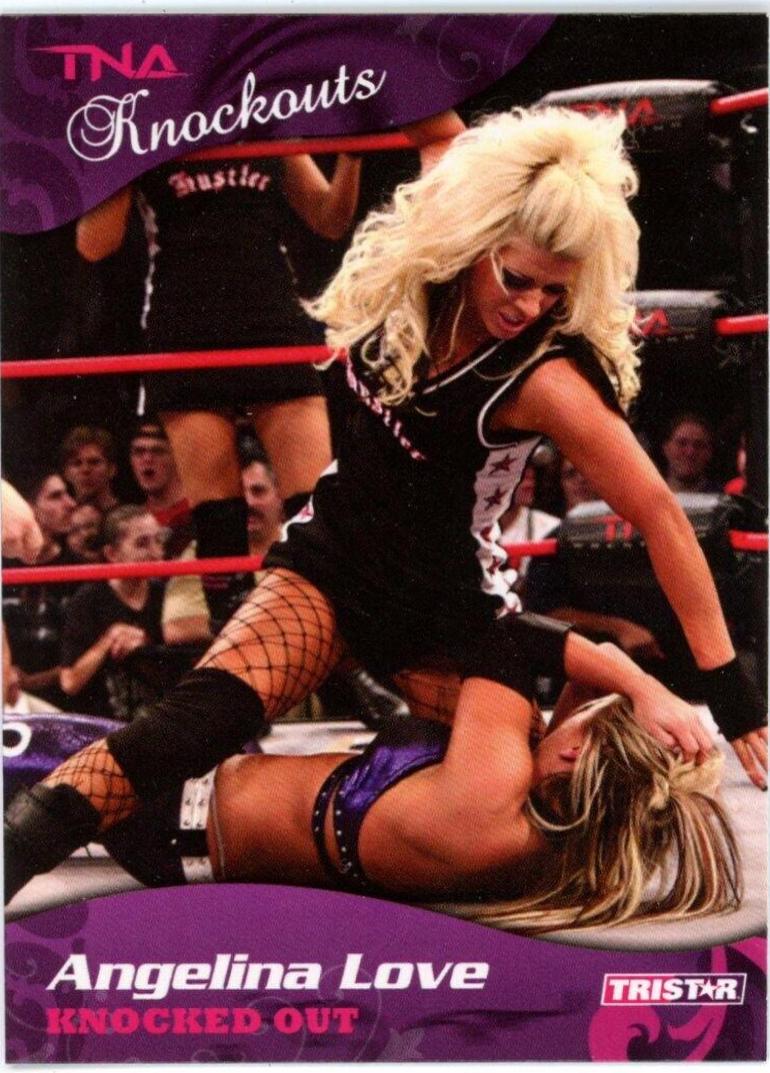 Angelina Love #1 Wrestling Cards 2009 TriStar TNA Knockouts