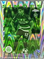 Joao Simoes [Night Vision RayWave Refractor] #156 Soccer Cards 2024 Topps Chrome UEFA Prices