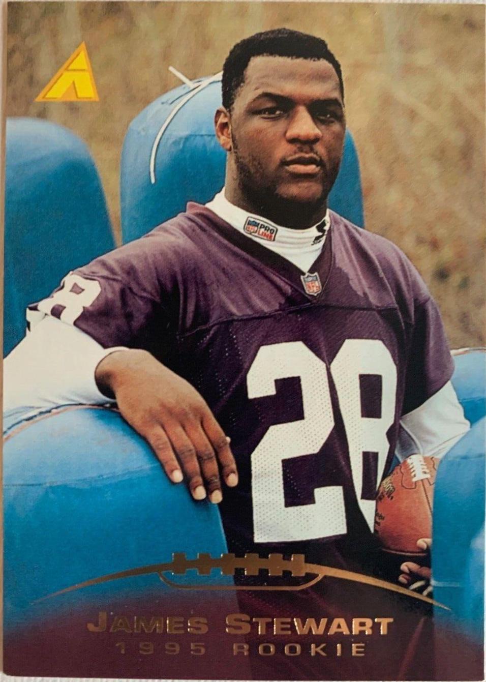 James Stewart #228 Football Cards 1995 Pinnacle