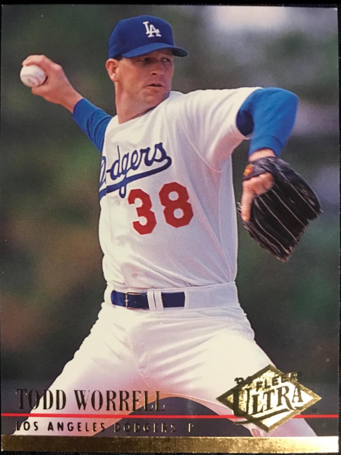 Todd Worrell #221 Baseball Cards 1994 Ultra